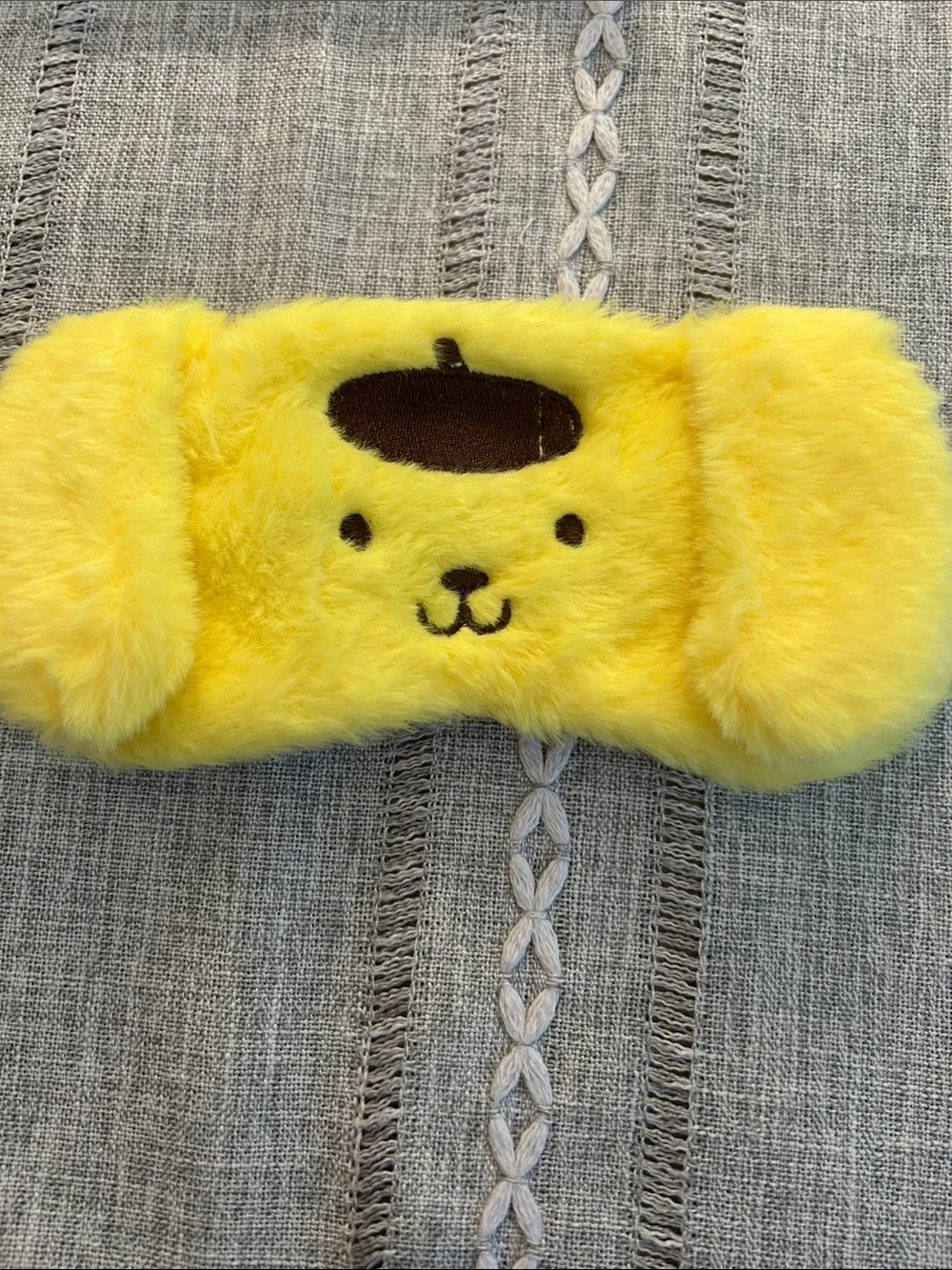 Yellow Pompompurin Plush Kids Headband and Accessories Set